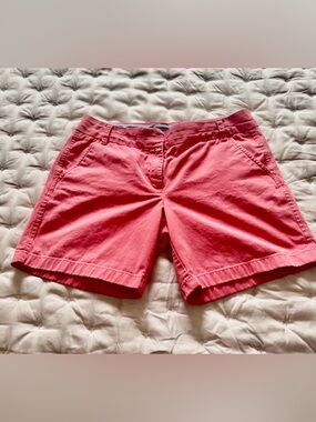 J. Crew Coral Pink Chino Size 8 Bermuda Shorts